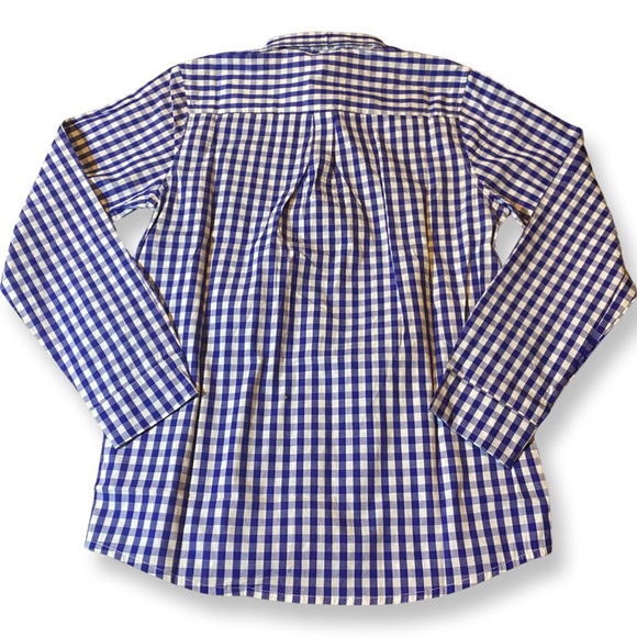 Spring&Gege Boys' Long Sleeve Plaid Poplin Button Down Shirt 💙3/$30💙 - Picture 4 of 6